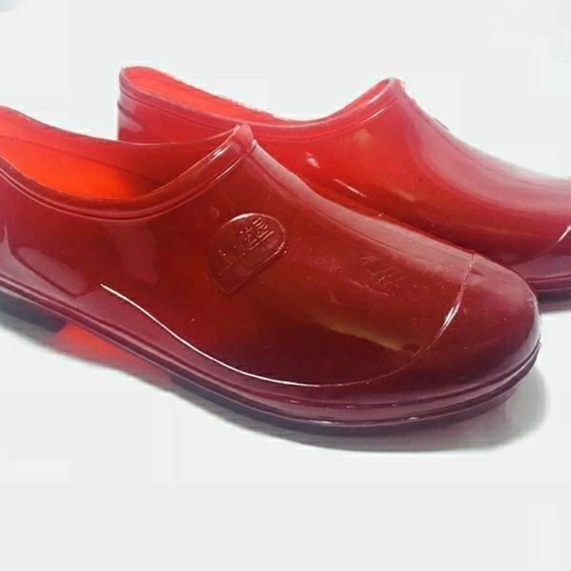 春秋元宝短筒雨鞋女平跟低帮女士水鞋胶鞋防水鞋厨房拖地防滑耐磨无布