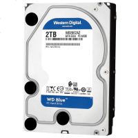 西部数据（WD） WD20EZAZ 2T台式机硬盘2tb 5400转256M串口蓝盘