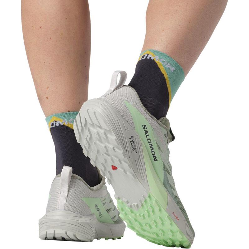萨洛蒙(SALOMON)Salomon感應騎5越野跑鞋女款透气速干耐磨防滑Tra高清大图