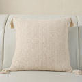 田园棉麻冬季抱枕靠垫沙发靠背芯套办公室靠垫简约小清新抱枕带芯 45x45cm抱枕套含芯 颜色A