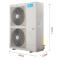 美的中央空调(Midea)智能家用中央空调 一拖一冷暖型 5匹风管机KFR-120T2W/SDY-TR(E3)定频