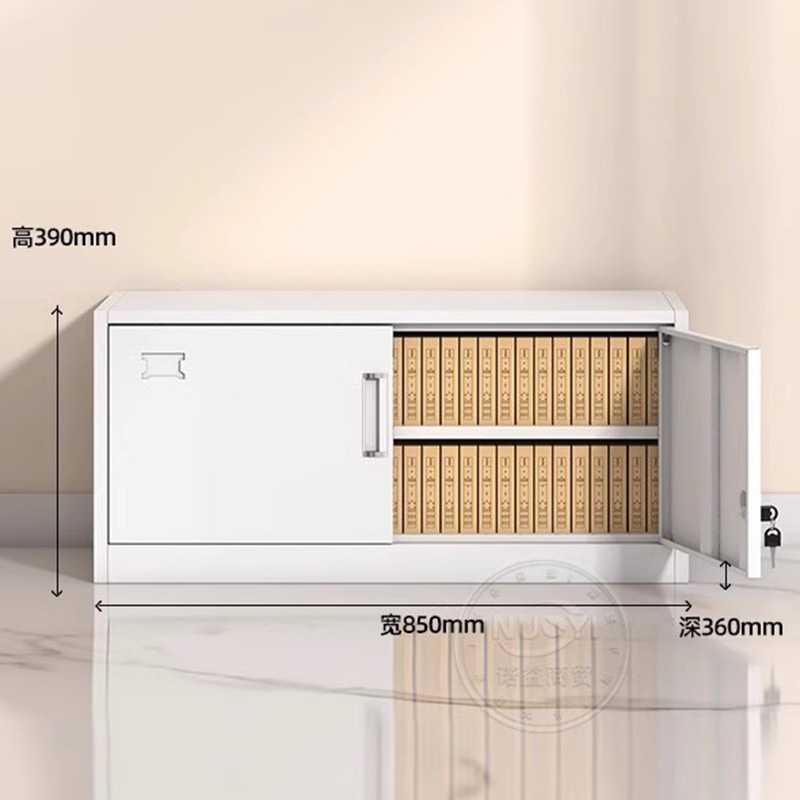 智叶舟单节档案柜850*360*390mm台高清大图