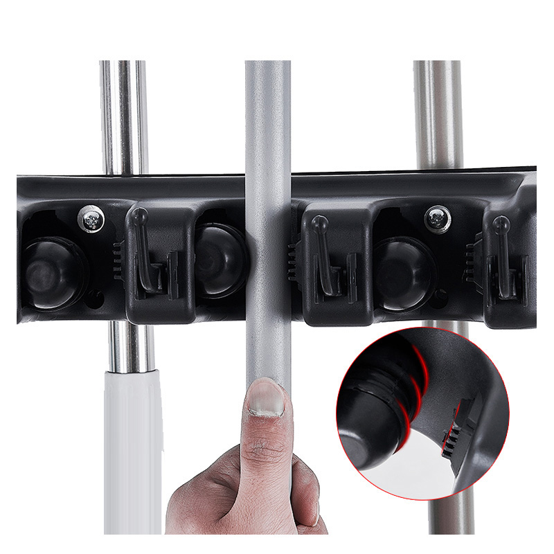 可移动拖把架拖布架 6挂8钩 个高清大图