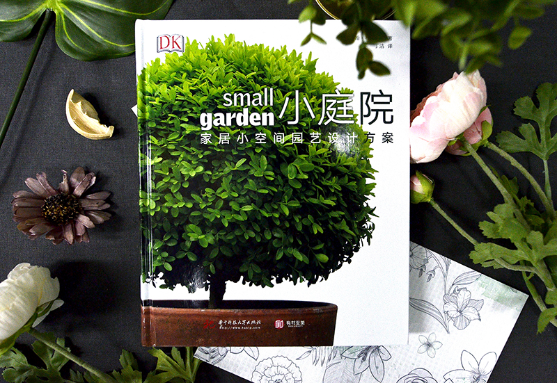 [正版]344页精装版DK小庭院 家居小空间园艺设计方案 花园阳台屋顶改造方案家庭园艺设计师庭院种植家居软装私家小院围高清大图