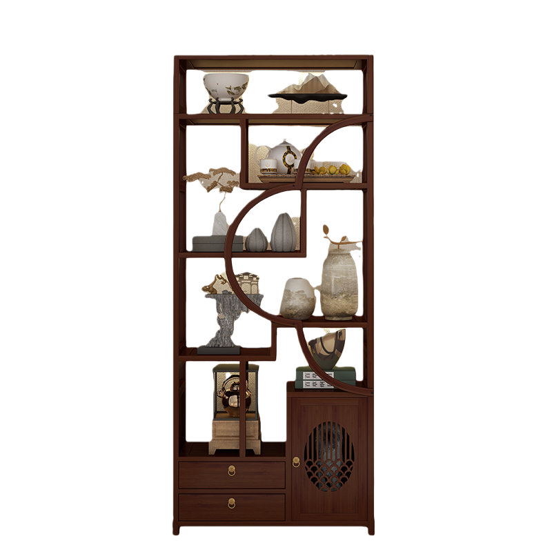 铭思达博古架展示架80*25*200cm个高清大图