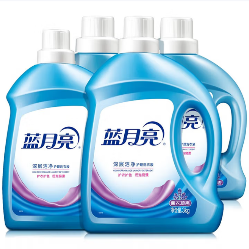 蓝月亮深层去渍洗衣液强力除菌留香900g深层洁净轻松去污