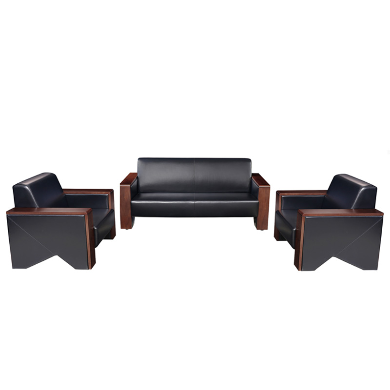 匡大 酒店沙发办公沙发 皮艺沙发 办公室接待沙发 西皮 沙发组合 KDT294高清大图