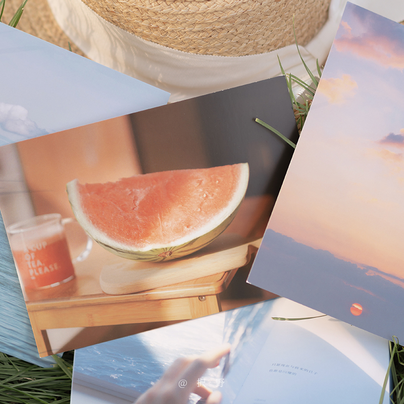 [正版]与光一起生活 摄影师@択野28张日常生活中记录捕捉到的独特风光摄影作品 清新自然日常光影出类艺术明信片创意唯美高清大图