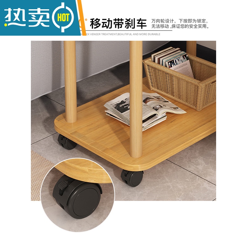 敬平打印机置物架落地可移动多层储物架子层架办公室收纳架机箱放置柜高清大图