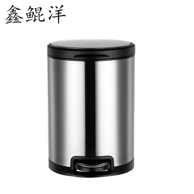 鑫鲲洋 不锈钢垃圾桶 8L个