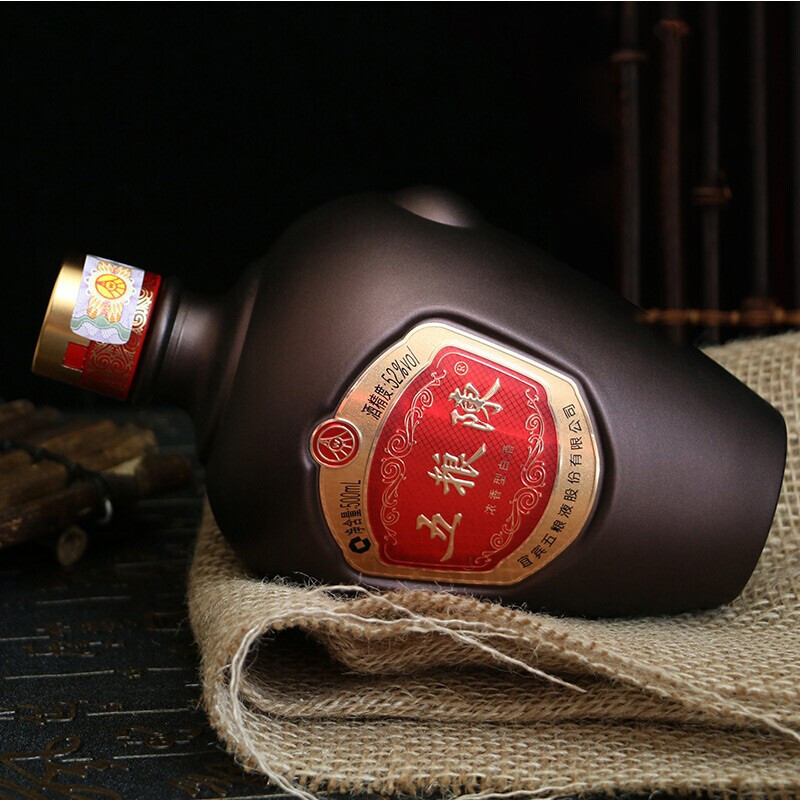 五粮液股份 五粮液 传承 52度 500ml 浓香型白酒 单瓶装