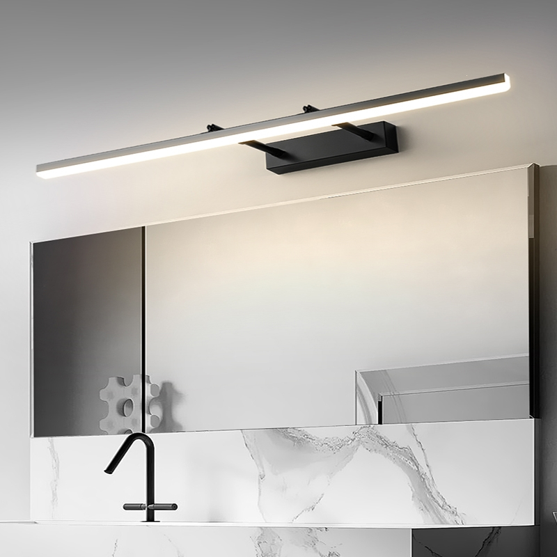 镜前灯卫生间led免打孔浴室镜柜专用卫浴可变光镜灯壁灯北欧简约