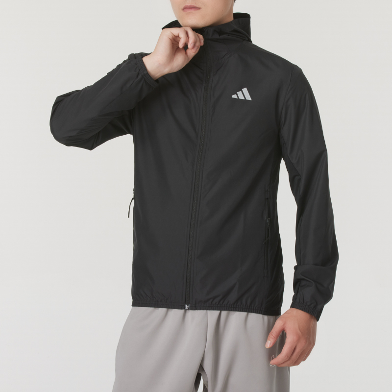 adidas阿迪达斯男装新款梭织夹克外套休闲户外运动服IN5838 ZP