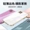 OPPOA72手机壳 新款直边电镀保护硅胶套pdyt20镜对全包超薄防摔软 OPPO A72 直边[粉色]