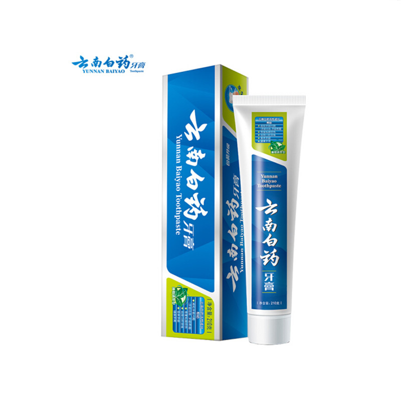 云南白药牙膏210g支云南白药视频