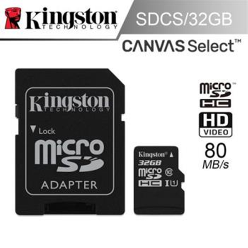 金士顿（Kingston）16GB 内存卡 TF 存储卡 SDCS HB