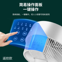苏宁宜品 循环扇 菡芝4机械款立式3D立体送风低噪音电风扇 白色普通版 XYF2101(SNYP-XHS-04M)