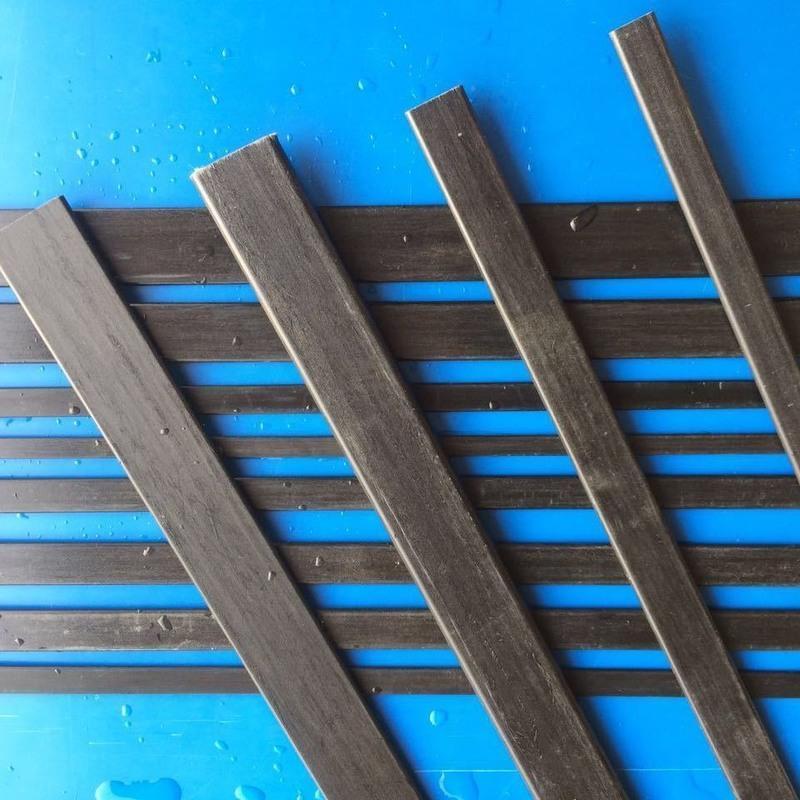 5毫米*宽7毫米*长1米 米白色 塑料条子长条玻璃纤维条塑料条扁条玻纤