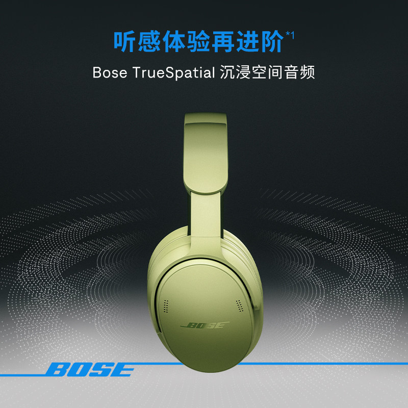 Bose QC消噪耳机 II 无线蓝牙头戴式降噪耳机沉浸式音频沁凉薄荷高清大图