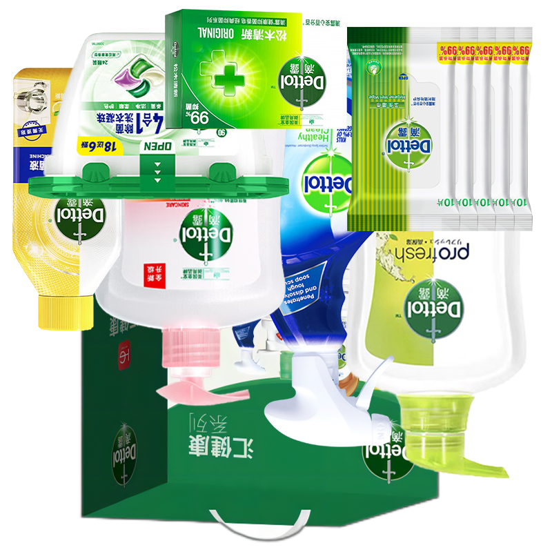 洗衣凝珠四合一18颗沐浴露650g洗手液450g除菌液250ml香皂 105g*2洗手液200ml高清大图