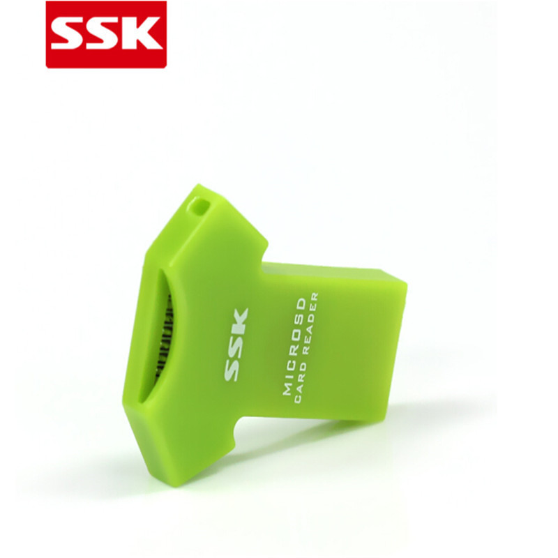 飚王(SSK)SCRS052 T恤型 TF卡个性迷你小巧读卡器手机卡读卡器