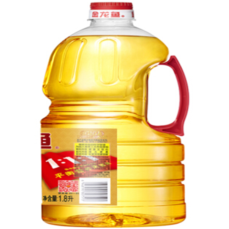 金龙鱼 黄金比例调和油1.8L X