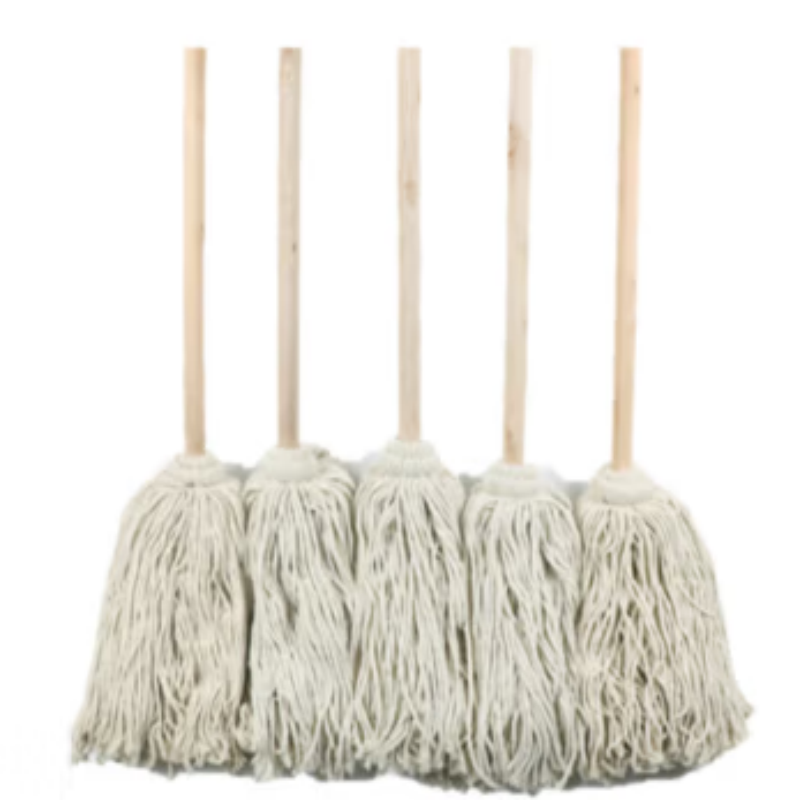 高杨茂诺 木杆圆头棉线拖把 白棉线圆头 把高清大图