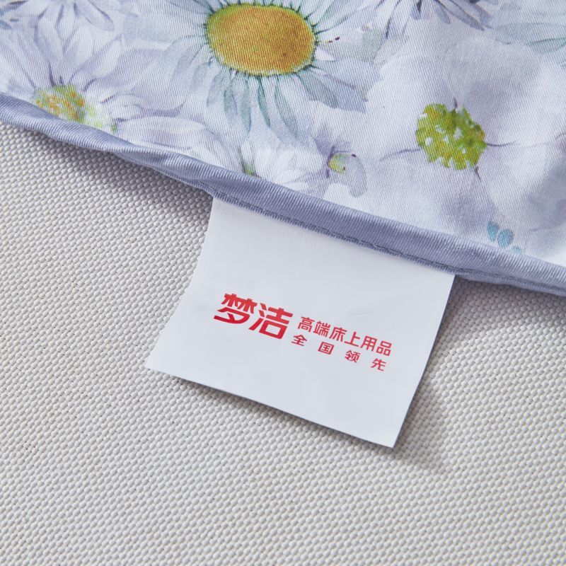 梦洁家纺 纯棉薄荷抗菌夏被:小雏菊 150*200cm 240g高清大图