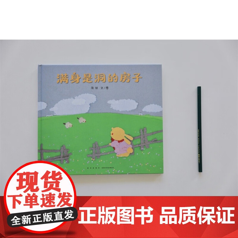 满身是洞的房子 3-6岁 周旭 著 儿童绘本高清大图