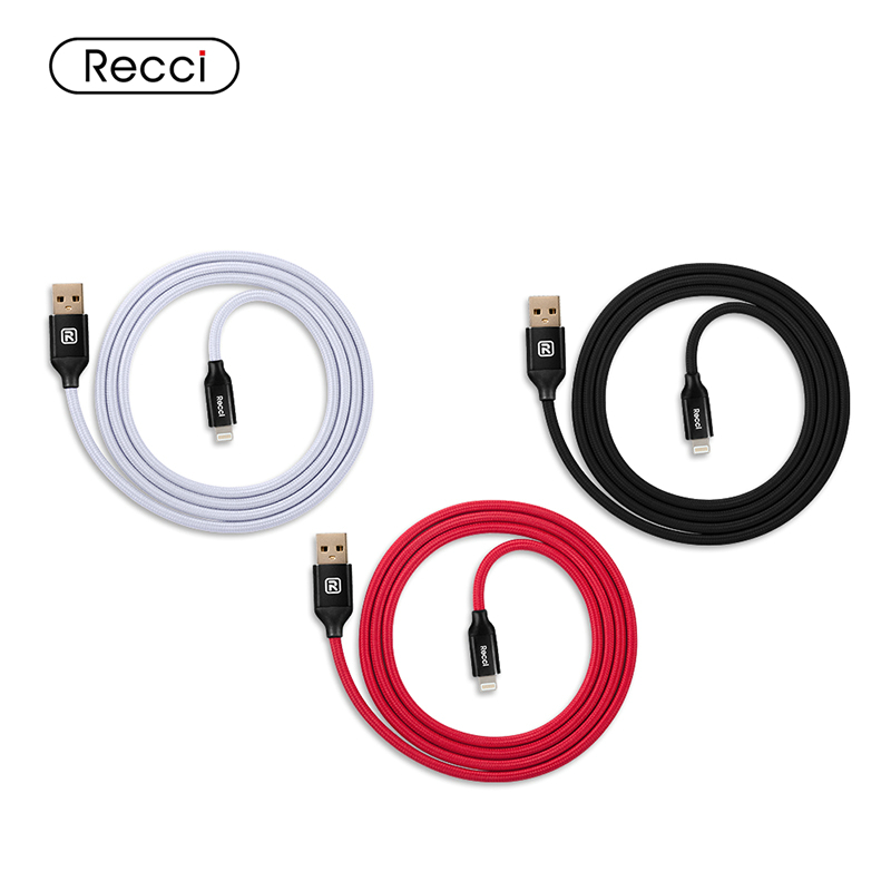 锐思(Recci)速腾超粗线数据线 苹果数据线手机充电线RCL-N120/RCM-N120/RCT-N120