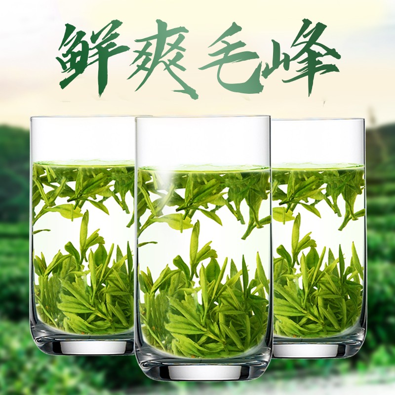 天旭茶叶绿茶黄山毛峰新茶春茶毛尖安徽明前特级毛峰高山绿茶250g高清大图