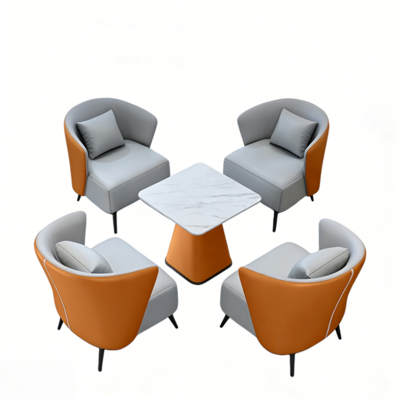 荺炬接待沙发1桌2椅组高清大图