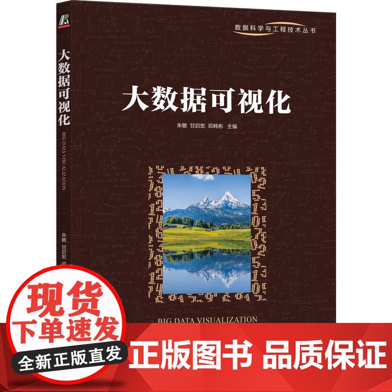 机工 大数据可视化 朱敏 甘启宏 邓韩彬 主编高清大图