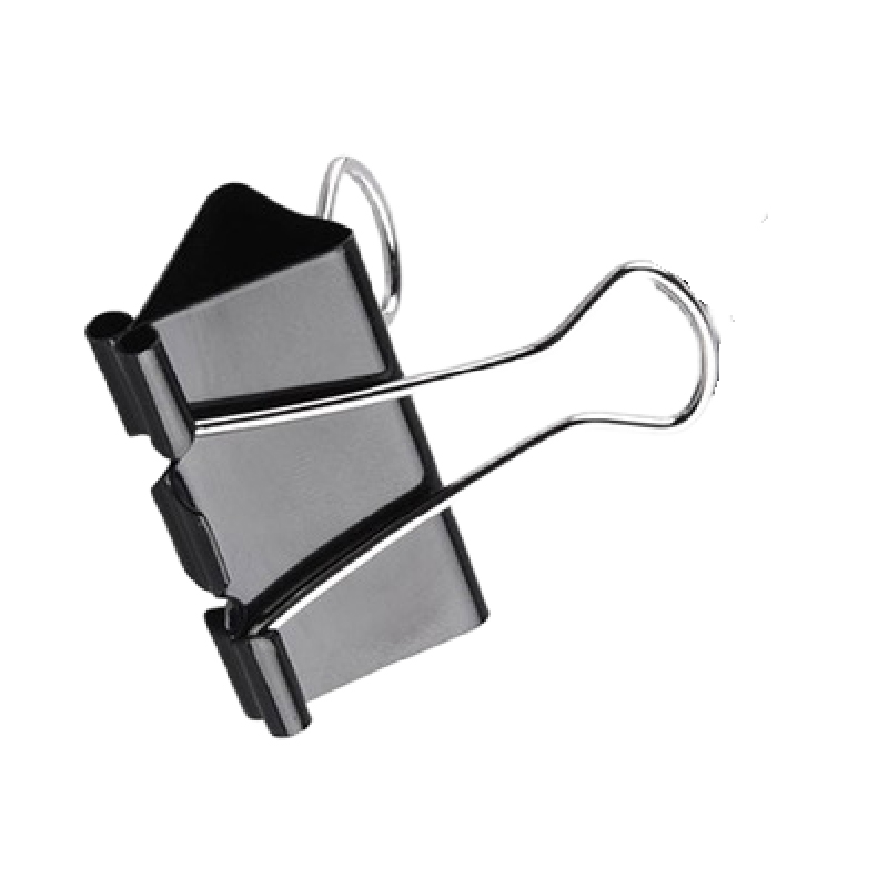 伴公式B1150 41mm长尾票夹24个/筒 黑色高清大图