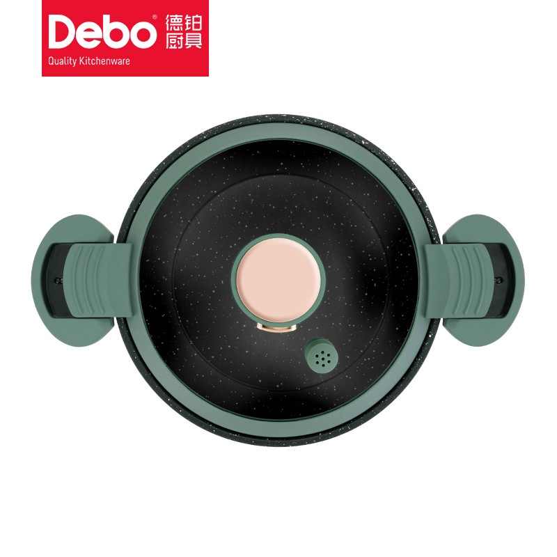 德铂Debo 德铂米尔斯微压锅不粘煲汤锅22ml DEP-DS323高清大图