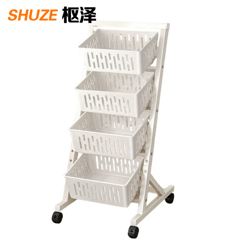 枢泽 落地储物架 单排4层 个高清大图