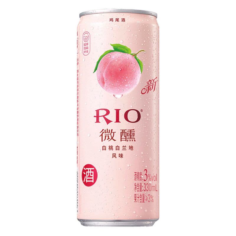 电商RIO微 醺白桃330ml图片