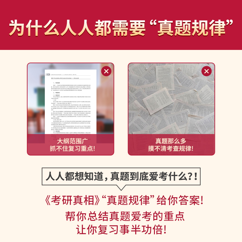 [英语一]真题规律 礼盒装(15样) [正版]2024考研真相考研英语历年真题规律 真题试卷2004~2023英语一英语高清大图