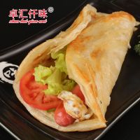 手抓饼面饼50片/30片/20片 正宗原味早餐饼灌煎饼家庭装 50片*约60(家庭装)