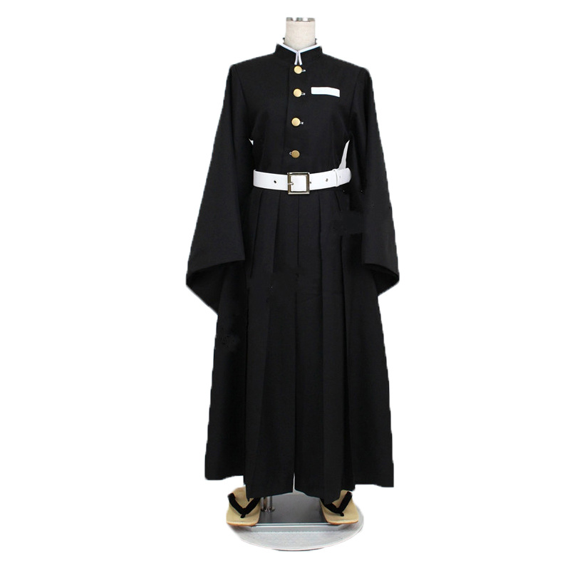s 男士全套 鬼灭之刃cos 鬼杀队队服 时透无一郎cosplay服