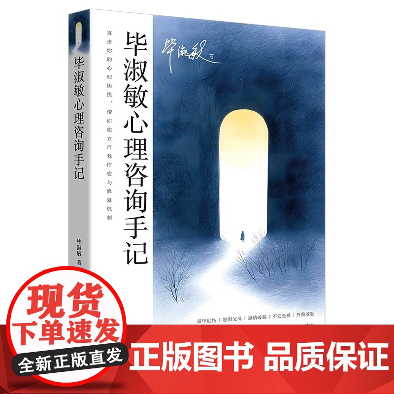 毕淑敏心理咨询手记 毕淑敏心理咨询生涯代表作经典作品全新再版直击你的心理困扰带你建立自我疗愈与修复机制