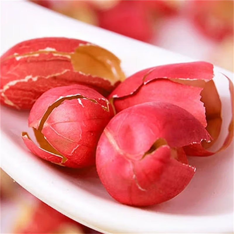 花生衣红皮新鲜红花生衣红皮花生衣粉无硫花生衣五红汤材料泡茶高清大图