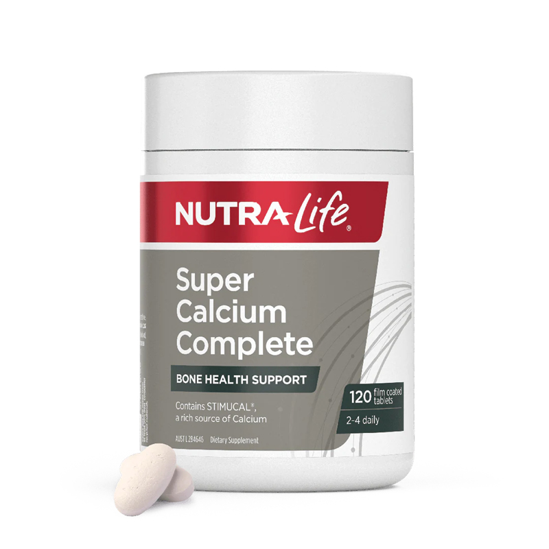 Nutra-Life 纽乐 多维复合牛骨钙全效全方位钙柠檬酸钙 120片 1瓶装 含维生素D3+K2 新西兰进口高清大图