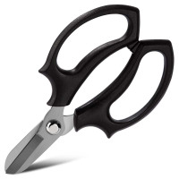 得力(deli) 花枝剪(黑)7"不锈钢刀头DL580100A