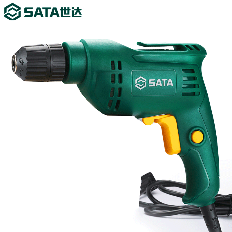 世达58件电钻组套家用工具箱多功能320W手电钻套装