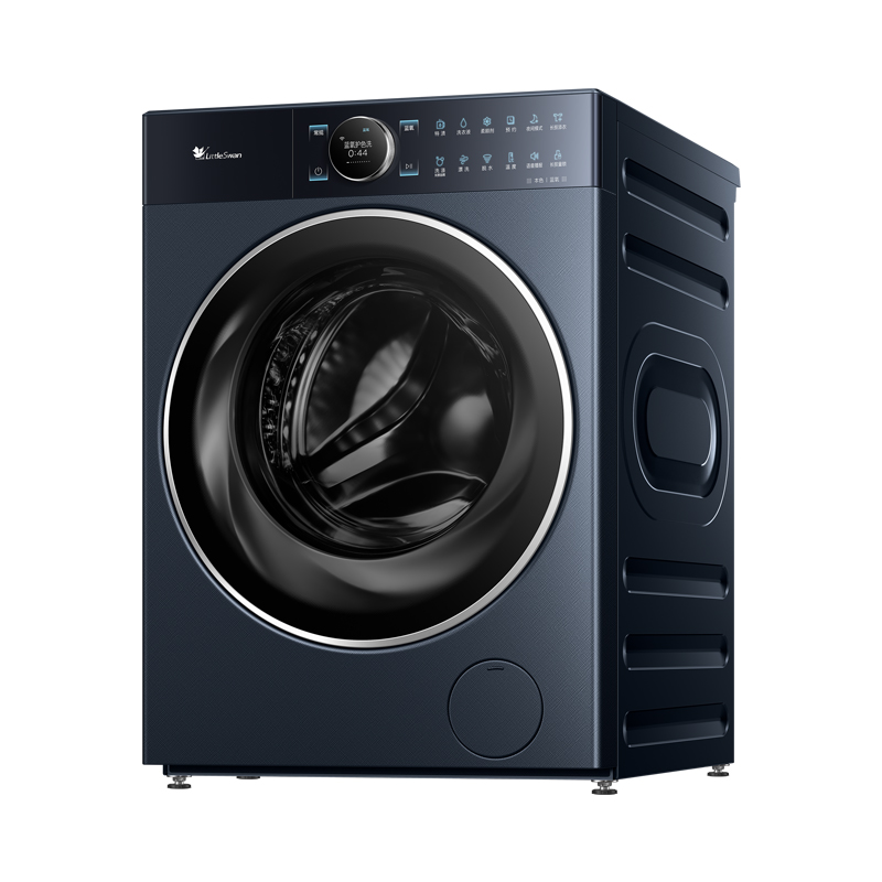 TG12B7 滚筒洗衣机 瑾瑜蓝 220V,1Ph 50Hz 转速1400 带银离子高清大图