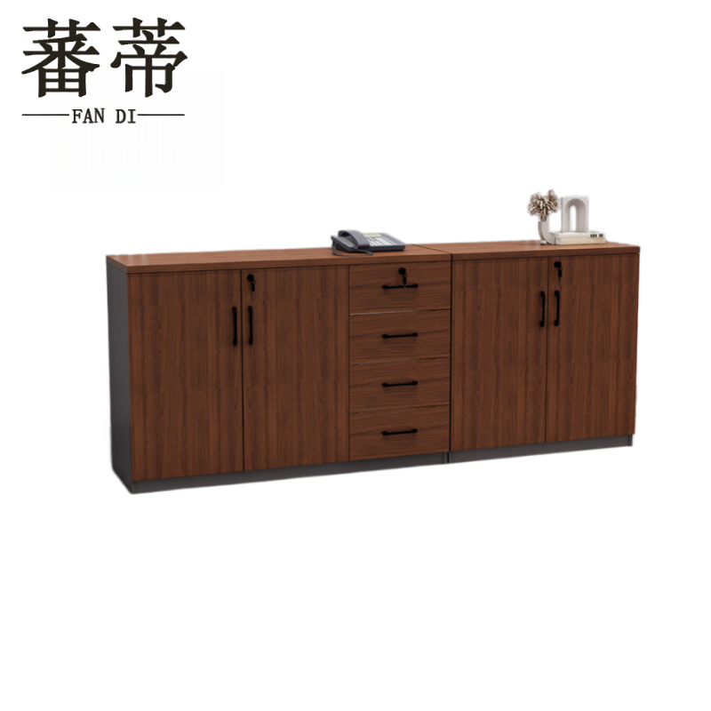 蕃蒂 置物柜四门四抽 台