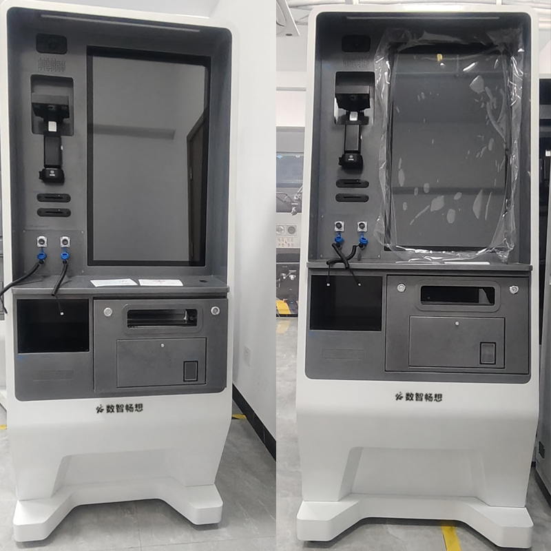 数智畅想自助出退勤一体机TGCTQ-V台高清大图