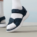 SKECHERS斯凯奇男鞋新款耐磨舒适轻便百搭运动休闲凉鞋沙滩鞋51722-BBK ZP 51722-NVY/海军蓝色 39.5