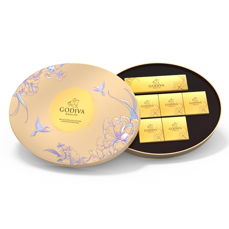 godiva歌帝梵巧克力中秋月饼礼盒进口巧克力礼盒顺丰发货视频